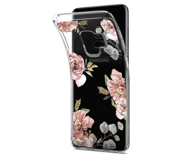 Etui Liquid Crystal Blossom do Samsung Galaxy S9 kwiatowe - 417836 - zdjęcie 3
